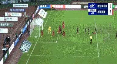 中超浙江队2-2上海海港加布里埃尔传射建功弗兰克头球绝平的简单介绍  第2张