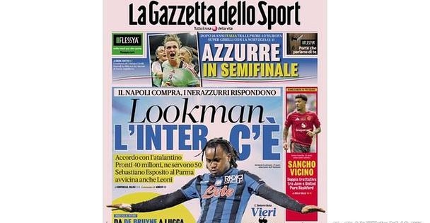 包含记者:国米仍未敲定卢克曼准备提出新的报价的词条 第1张 包含记者:国米仍未敲定卢克曼准备提出新的报价的词条 第1张