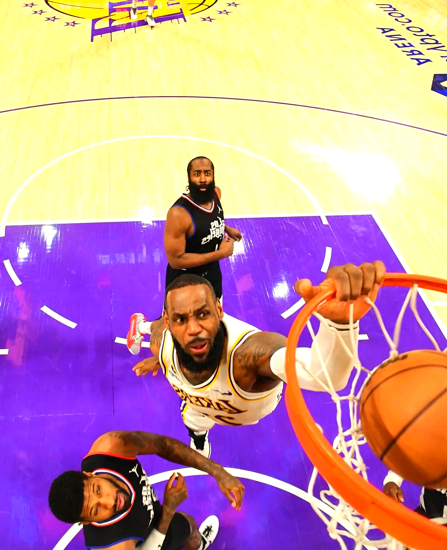 NBA:湖人VS快船  第2张