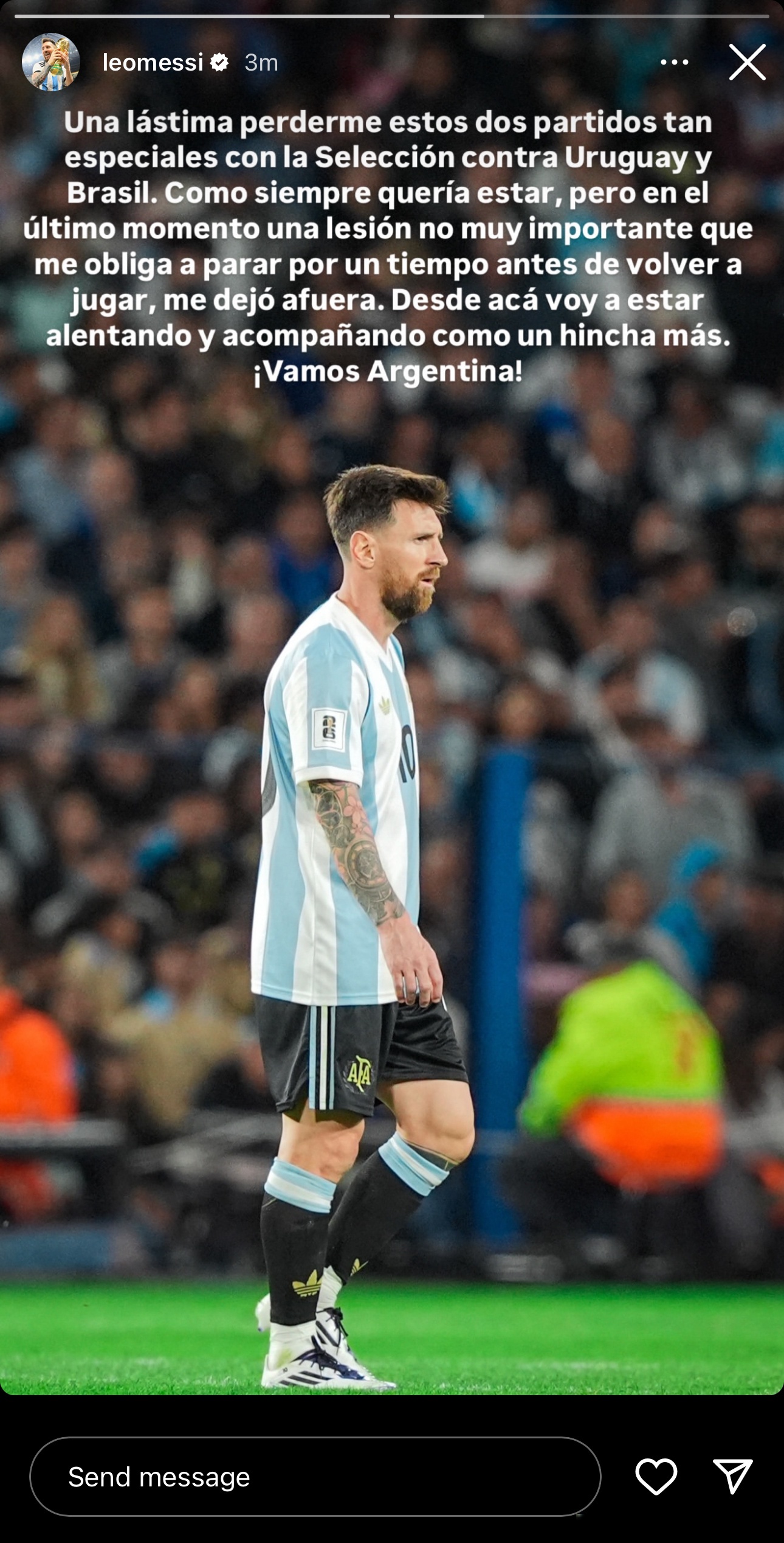 关于阿根廷公布11月比赛名单球队本次国际比赛日只进行一场比赛的信息  第2张