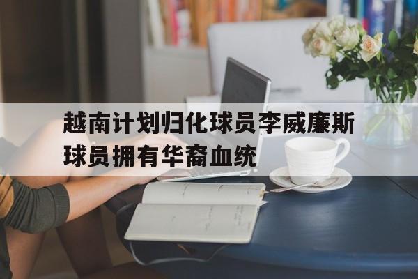 越南计划归化球员李威廉斯球员拥有华裔血统的简单介绍  第1张